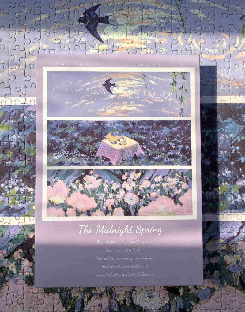 Sparrow-The Midnight Spring-500pcs Jigsaw Puzzle