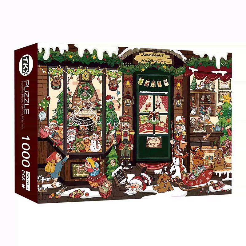 TKX-1000pcs Jigsaw Puzzle-Merry Christmas