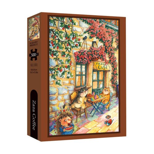 Tkx Puzzle-Zaza Coffee (2) TKX-500pcs Jigsaw Puzzle-Zaza Coffee