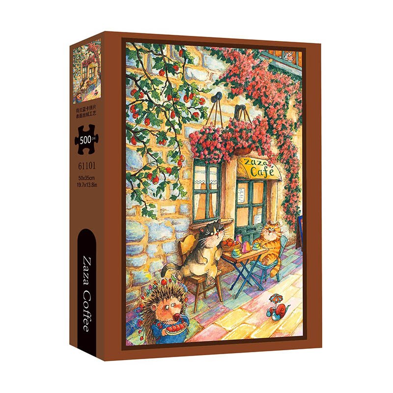 TKX-500pcs Jigsaw Puzzle-Zaza Coffee