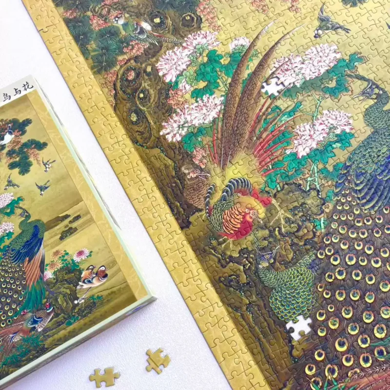 TuTuDingDang 1000 Piece Puzzle-Birds and Flowers