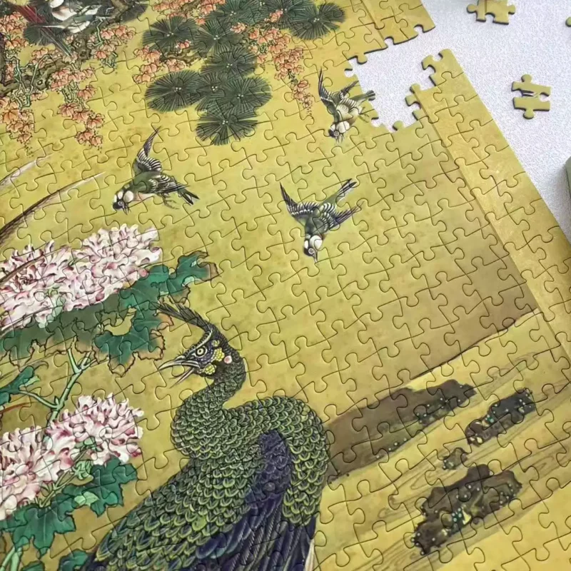 TuTuDingDang 1000 Piece Puzzle-Birds and Flowers