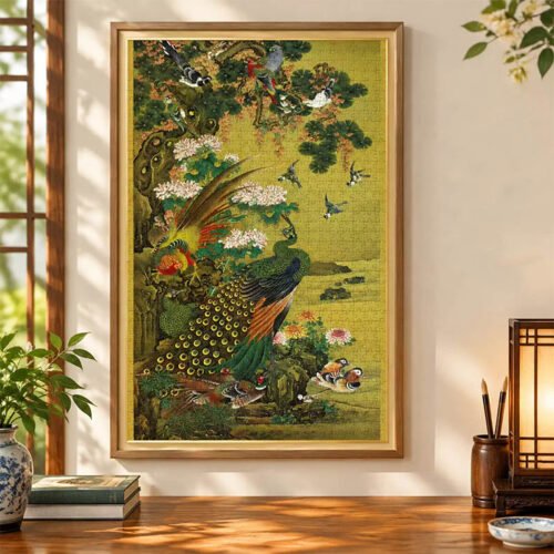 TuTuDingDang 1000 Piece Puzzle-Birds and Flowers