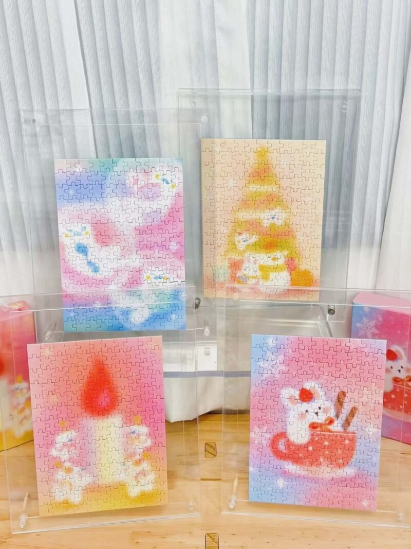 ZhiJianManXing-Candlelit Warmth-154pcs Jigsaw Puzzle